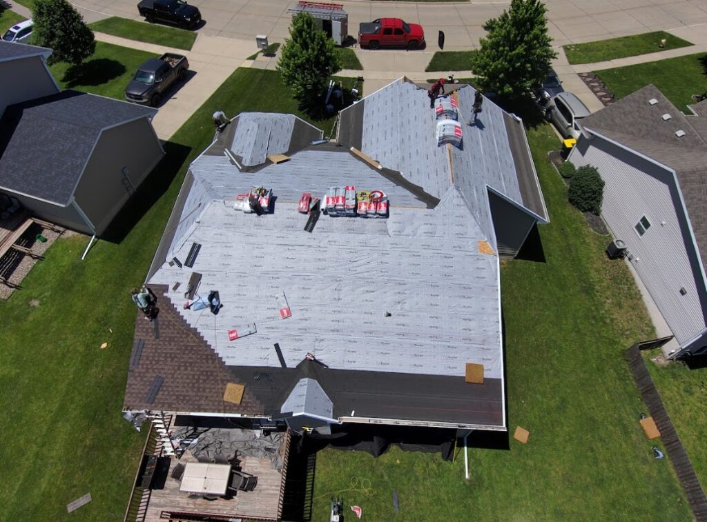 roof replacement in Des Moines