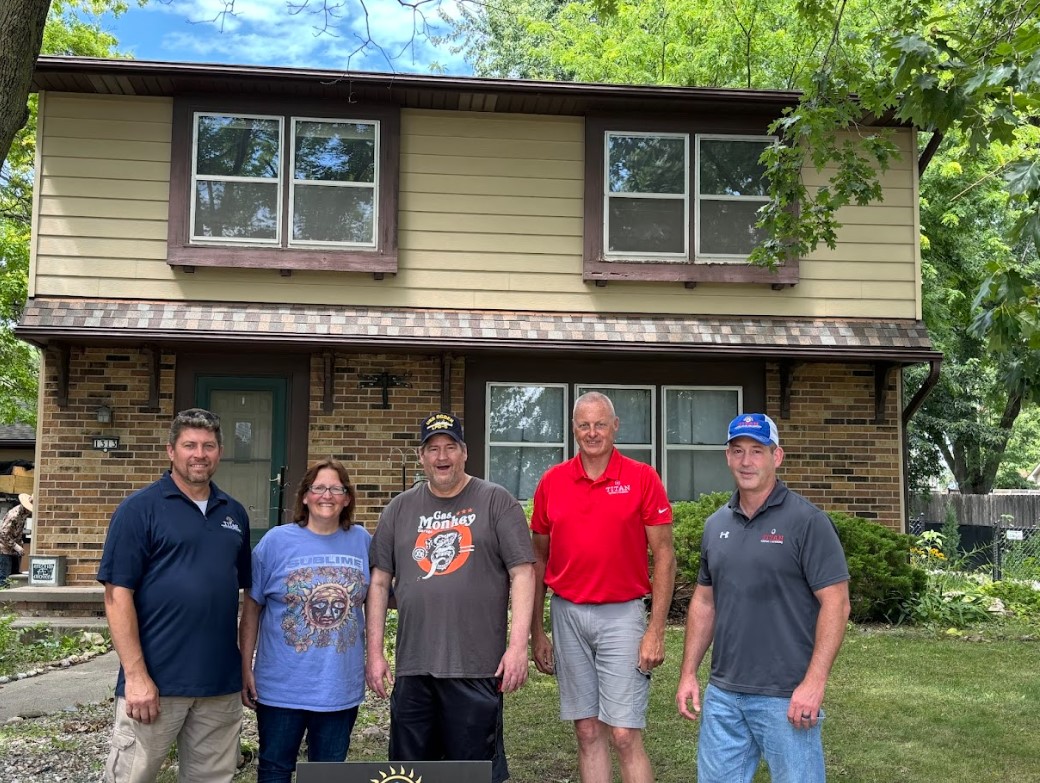 Titan Roofing and Exteriors free roof giveaway