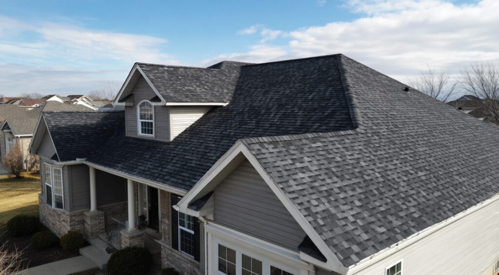 asphalt shingle roof