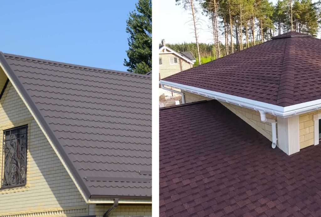 metal roof vs asphalt shingle roof in Altoona